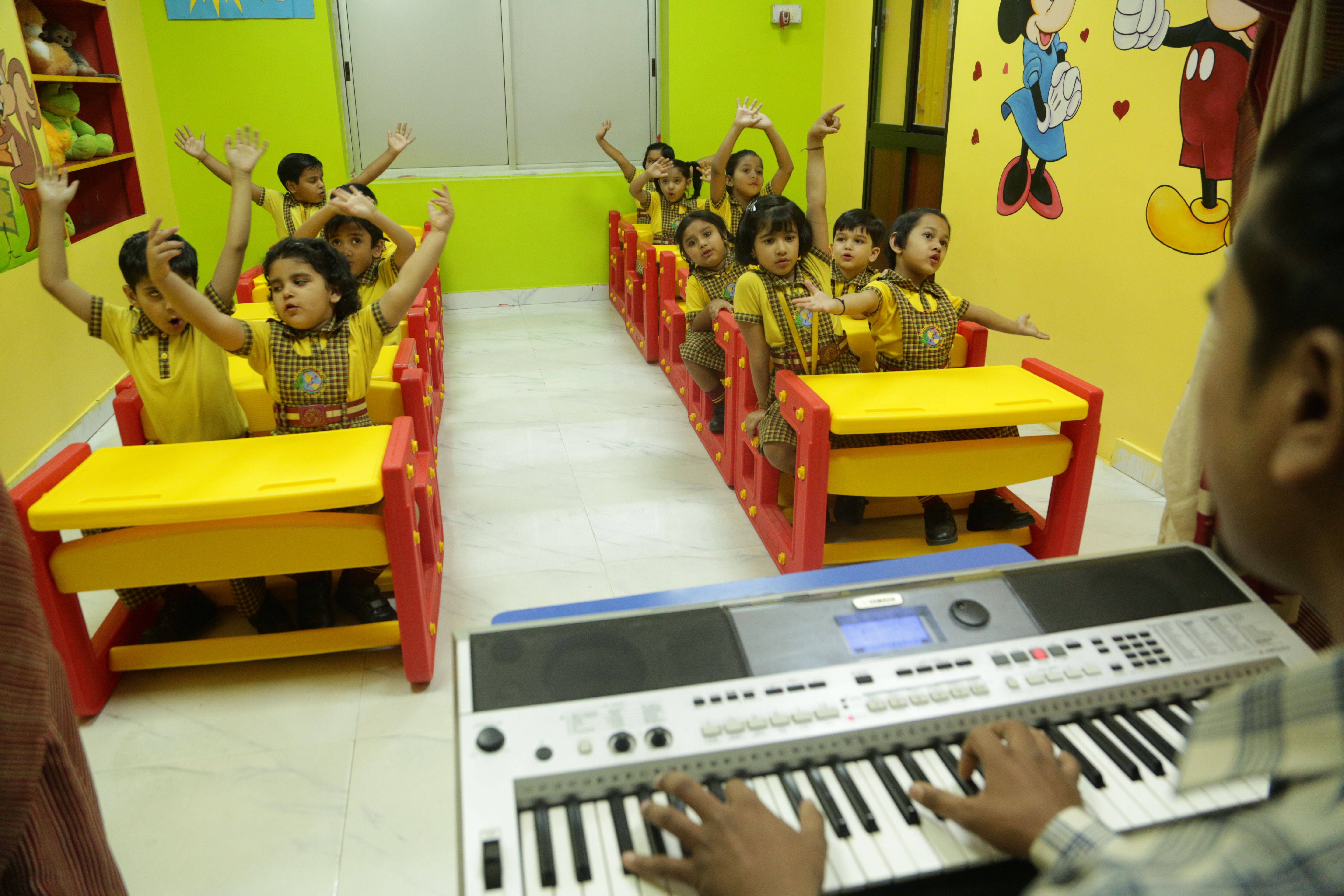 Music and keyboard class