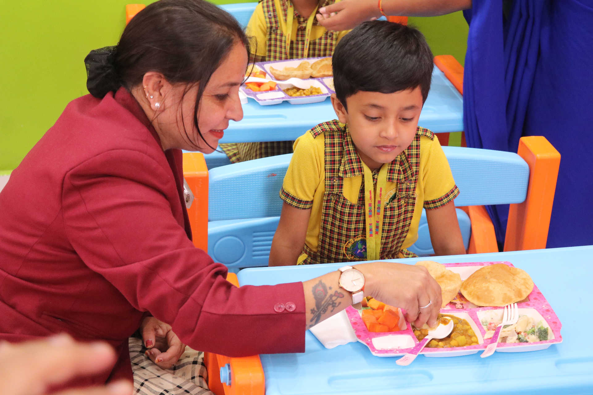 Day Care classroom at Mere Nanhe Kadam