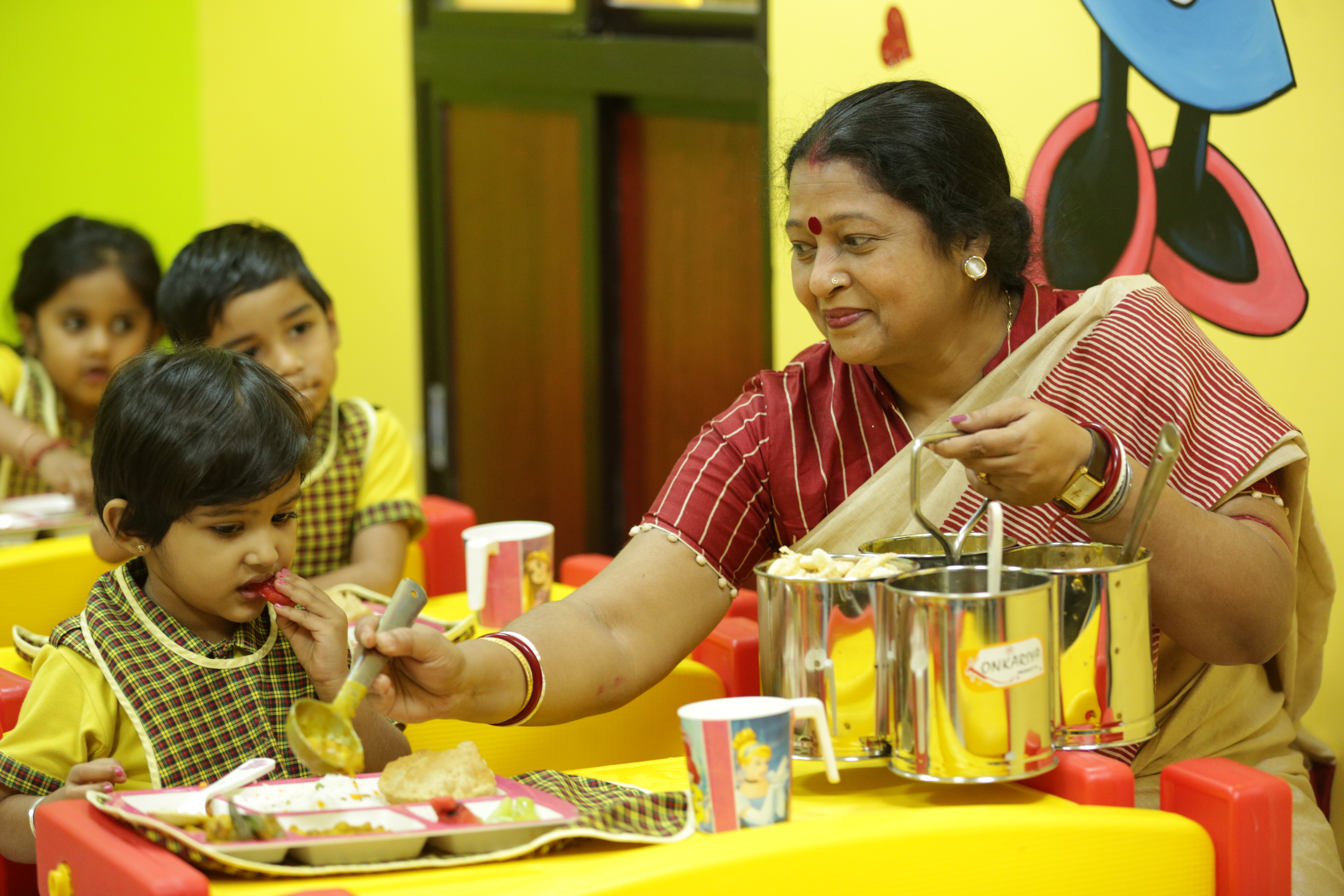 Lunch with our caregivers